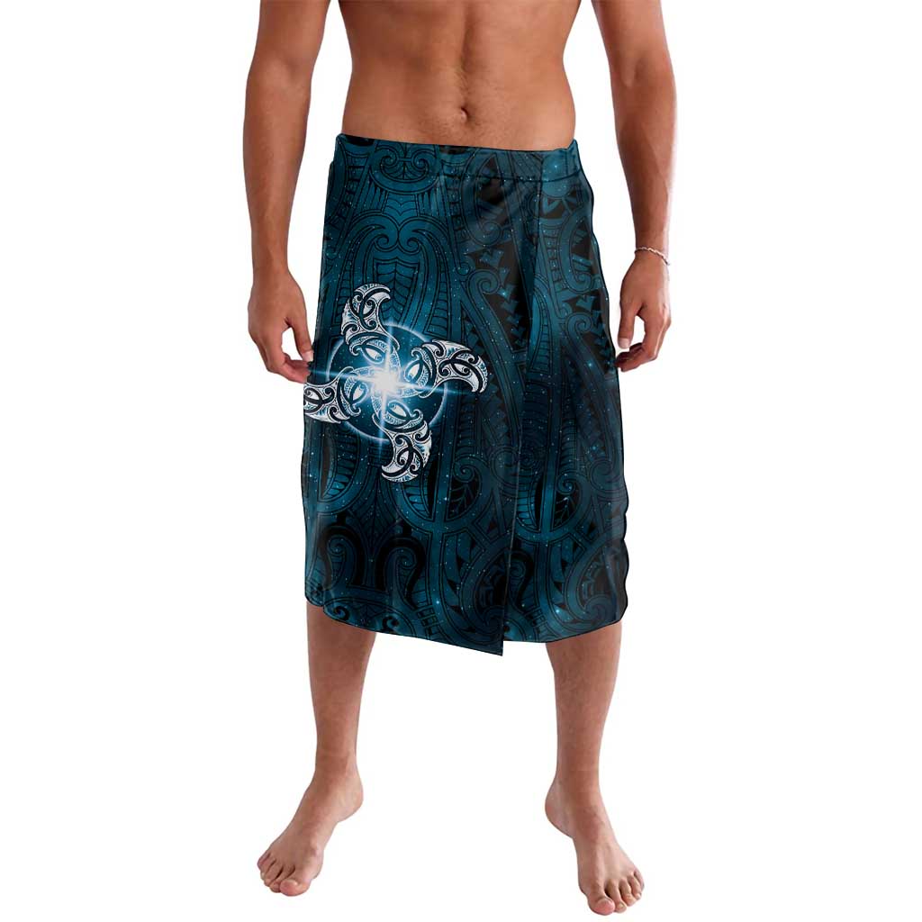 New Zealand Matariki Waita Lavalava Maori Moko Dark Blue Galaxy