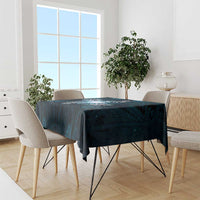 New Zealand Matariki Waita Tablecloth Maori Moko Dark Blue Galaxy LT05 - Polynesian Pride