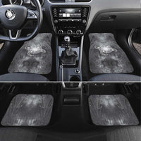 New Zealand Matariki Ururangi Car Mats Maori Moko Grey Galaxy LT05 Set 4pcs Grey - Polynesian Pride