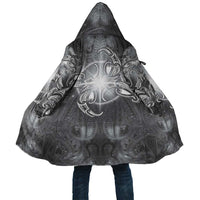 New Zealand Matariki Ururangi Cloak Maori Moko Grey Galaxy LT05 Unisex Grey - Polynesian Pride