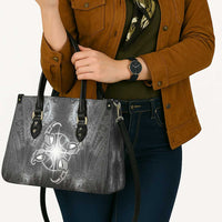 New Zealand Matariki Ururangi Leather Bag Maori Moko Grey Galaxy LT05 - Polynesian Pride