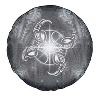 New Zealand Matariki Ururangi Spare Tire Cover Maori Moko Grey Galaxy LT05 - Polynesian Pride
