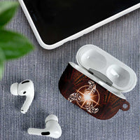 New Zealand Matariki Tupuanuku AirPods Case Maori Moko Brown Galaxy LT05 - Polynesian Pride