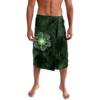 New Zealand Matariki Tupuarangi Lavalava Maori Moko Green Galaxy LT05 Green - Polynesian Pride