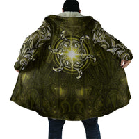 New Zealand Matariki Hiwaiterangi Cloak Maori Moko Yellow Galaxy