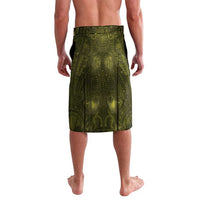 New Zealand Matariki Hiwaiterangi Lavalava Maori Moko Yellow Galaxy LT05 - Polynesian Pride