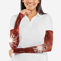 New Zealand Matariki Pohutukawa Arm Sleeves Maori Moko Red Galaxy