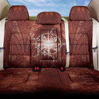 New Zealand Matariki Pohutukawa Back Car Seat Cover Maori Moko Red Galaxy LT05 One Size Red - Polynesian Pride