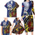 Samoa And Australia Together Family Matching Long Sleeve Bodycon Dress and Hawaiian Shirt Aboriginal Mix Polynesian