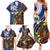 Samoa And Australia Together Family Matching Summer Maxi Dress and Hawaiian Shirt Aboriginal Mix Polynesian