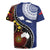 Samoa And Australia Together Rugby Jersey Aboriginal Mix Polynesian