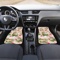 Hawaii Guinea Hula Pig Car Mats Funny Tropical Style