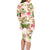 Hawaii Guinea Hula Pig Family Matching Long Sleeve Bodycon Dress and Hawaiian Shirt Funny Tropical Style