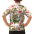 Hawaii Guinea Hula Pig Family Matching Off The Shoulder Long Sleeve Dress and Hawaiian Shirt Funny Tropical Style