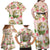 Hawaii Guinea Hula Pig Family Matching Off Shoulder Maxi Dress and Hawaiian Shirt Funny Tropical Style