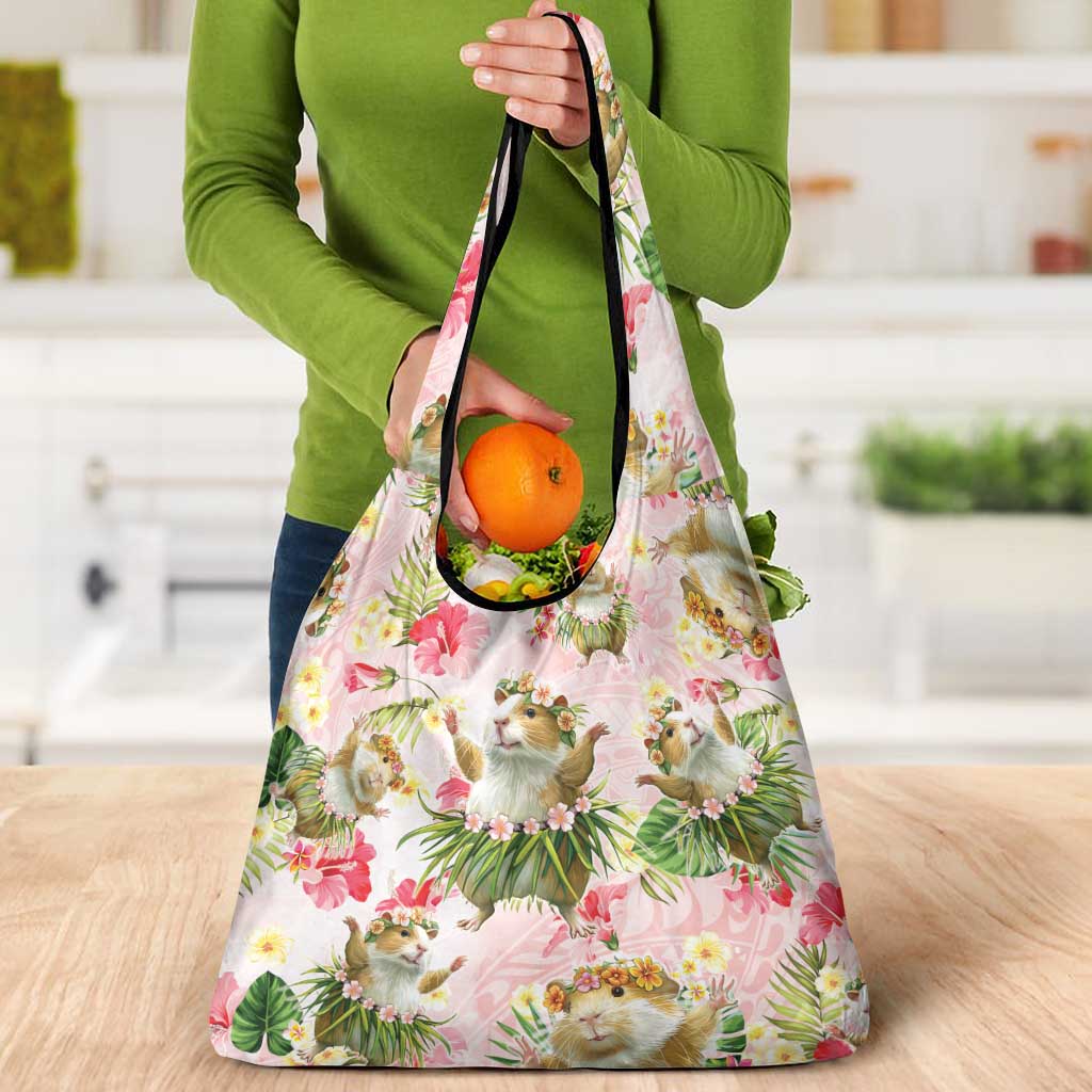 Hawaii Guinea Hula Pig Grocery Bag Funny Tropical Style LT05 - Polynesian Pride