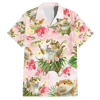 Hawaii Guinea Hula Pig Hawaiian Shirt Funny Tropical Style LT05 Pink - Polynesian Pride