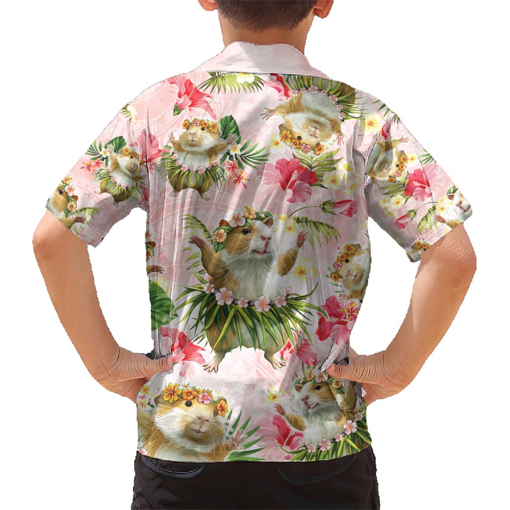 Hawaii Guinea Hula Pig Hawaiian Shirt Funny Tropical Style LT05 - Polynesian Pride