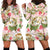 Hawaii Guinea Hula Pig Hoodie Dress Funny Tropical Style