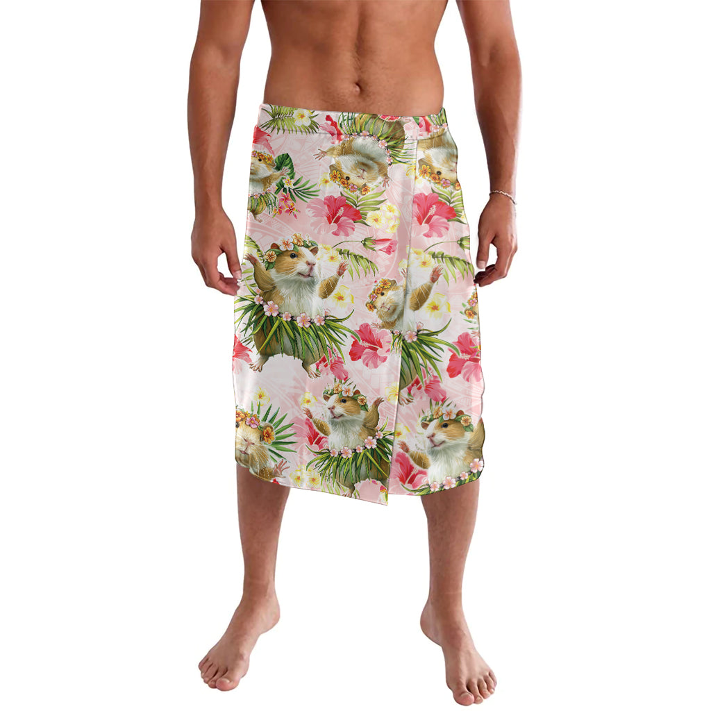 Hawaii Guinea Hula Pig Lavalava Funny Tropical Style LT05 Pink - Polynesian Pride
