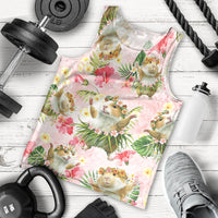 Hawaii Guinea Hula Pig Men Tank Top Funny Tropical Style LT05 - Polynesian Pride