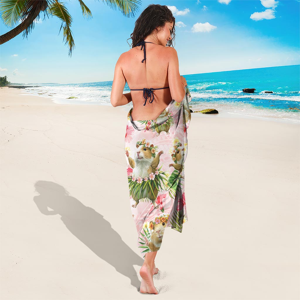 Hawaii Guinea Hula Pig Sarong Funny Tropical Style