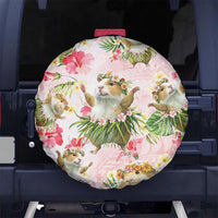 Hawaii Guinea Hula Pig Spare Tire Cover Funny Tropical Style LT05 - Polynesian Pride