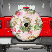 Hawaii Guinea Hula Pig Spare Tire Cover Funny Tropical Style LT05 - Polynesian Pride