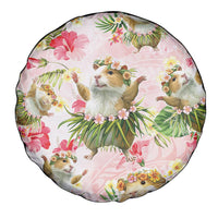 Hawaii Guinea Hula Pig Spare Tire Cover Funny Tropical Style LT05 - Polynesian Pride