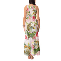 Hawaii Guinea Hula Pig Tank Maxi Dress Funny Tropical Style LT05 - Polynesian Pride