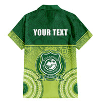 Personalised Ballantine Memorial School Family Matching Mermaid Dress and Hawaiian Shirt With Fijian Tapa Pattern