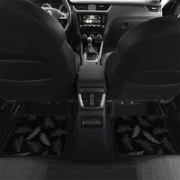 New Zealand Aotearoa Car Mats Kiwi Fern Maori Pattern Green Version LT05 Set 2pcs - Back Green - Polynesian Pride