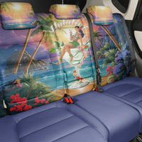 Aloha Hawaii Back Car Seat Cover Hula Martini Tropical Vibes - Polynesian Pride