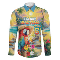 Hawaii Parrot Family Matching Mermaid Dress and Hawaiian Shirt Im Not Waiting Till 5 Oclock