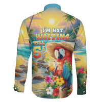Hawaii Parrot Family Matching Tank Maxi Dress and Hawaiian Shirt Im Not Waiting Till 5 Oclock