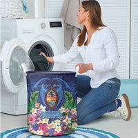 Guam Liberation Day Laundry Basket Pas Para I Chamoru