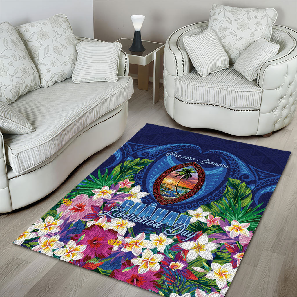 Guam Liberation Day Area Rug Pas Para I Chamoru
