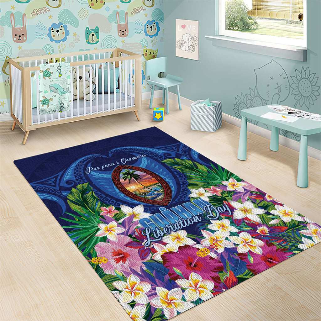 Guam Liberation Day Area Rug Pas Para I Chamoru