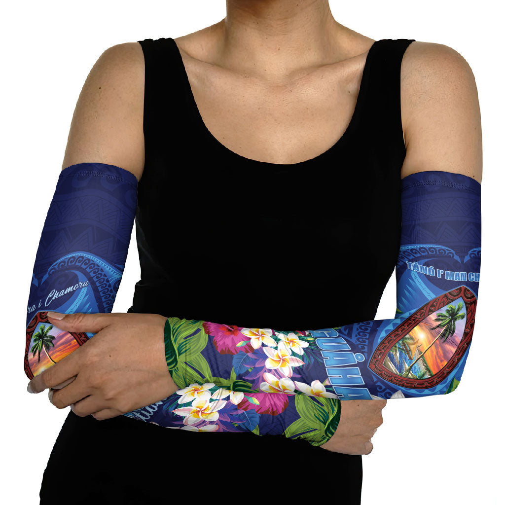 Guam Liberation Day Arm Sleeves Pas Para I Chamoru