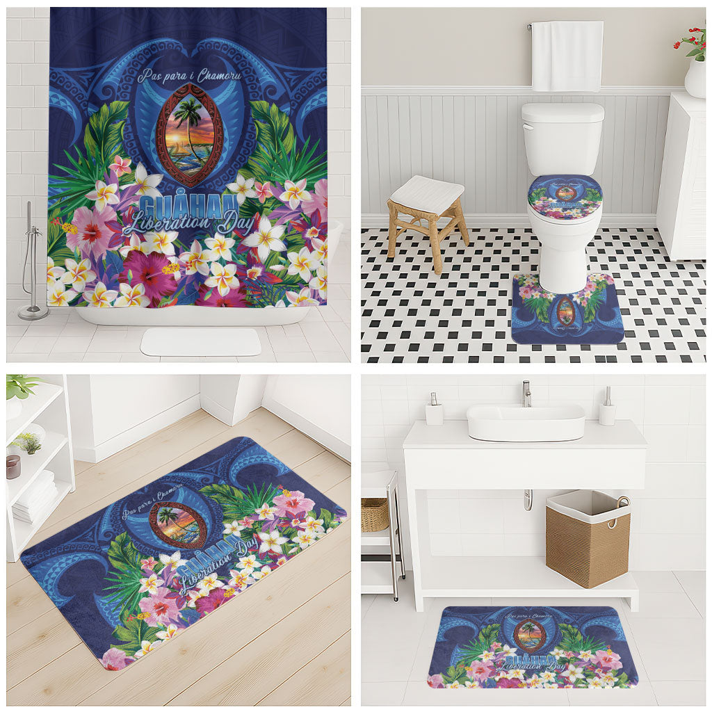 Guam Liberation Day Bathroom Set Pas Para I Chamoru