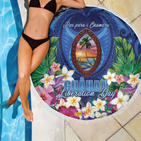 Guam Liberation Day Beach Blanket Pas Para I Chamoru