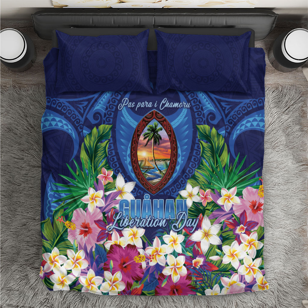 Guam Liberation Day Bedding Set Pas Para I Chamoru