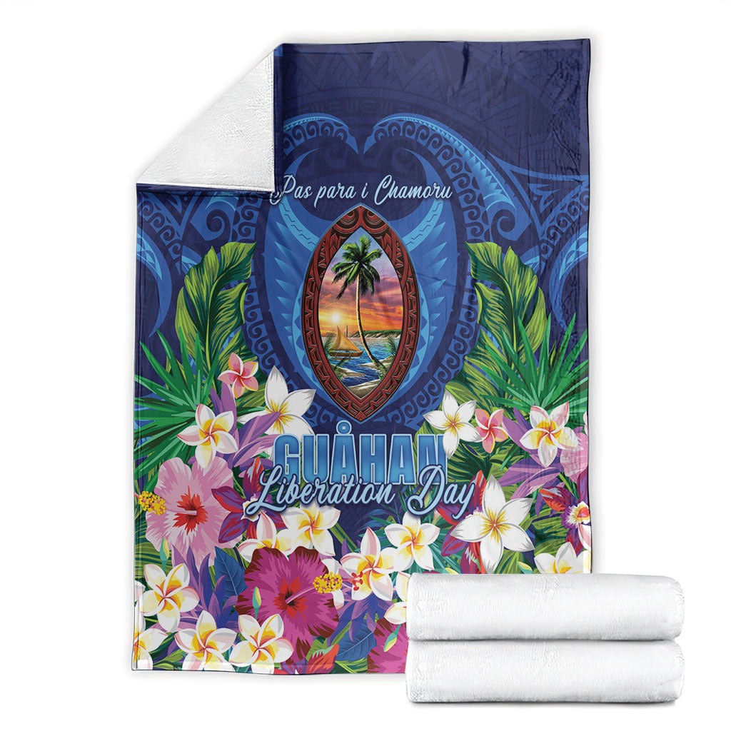 Guam Liberation Day Blanket Pas Para I Chamoru