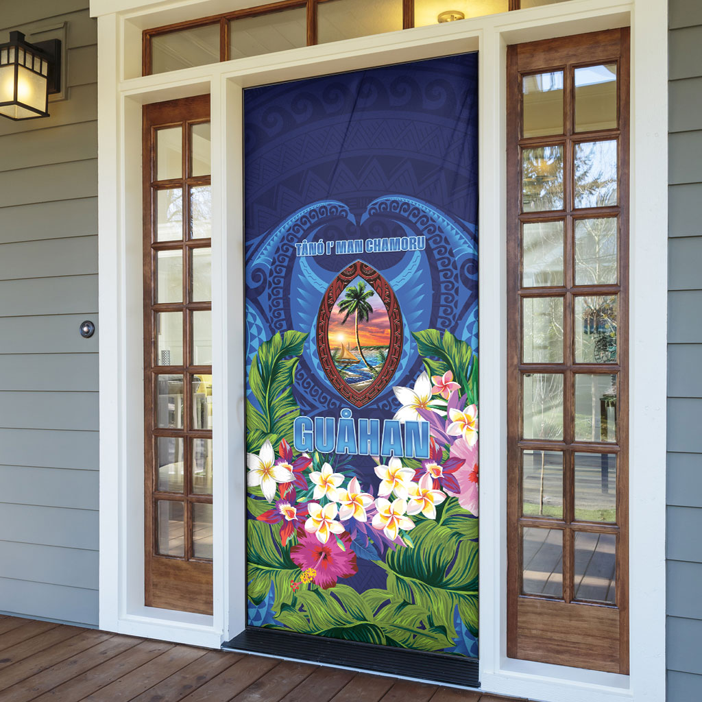Guam Liberation Day Door Cover Pas Para I Chamoru