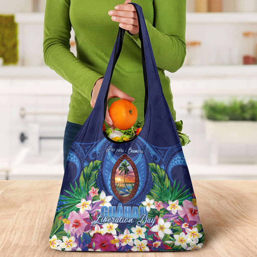Guam Liberation Day Grocery Bag Pas Para I Chamoru