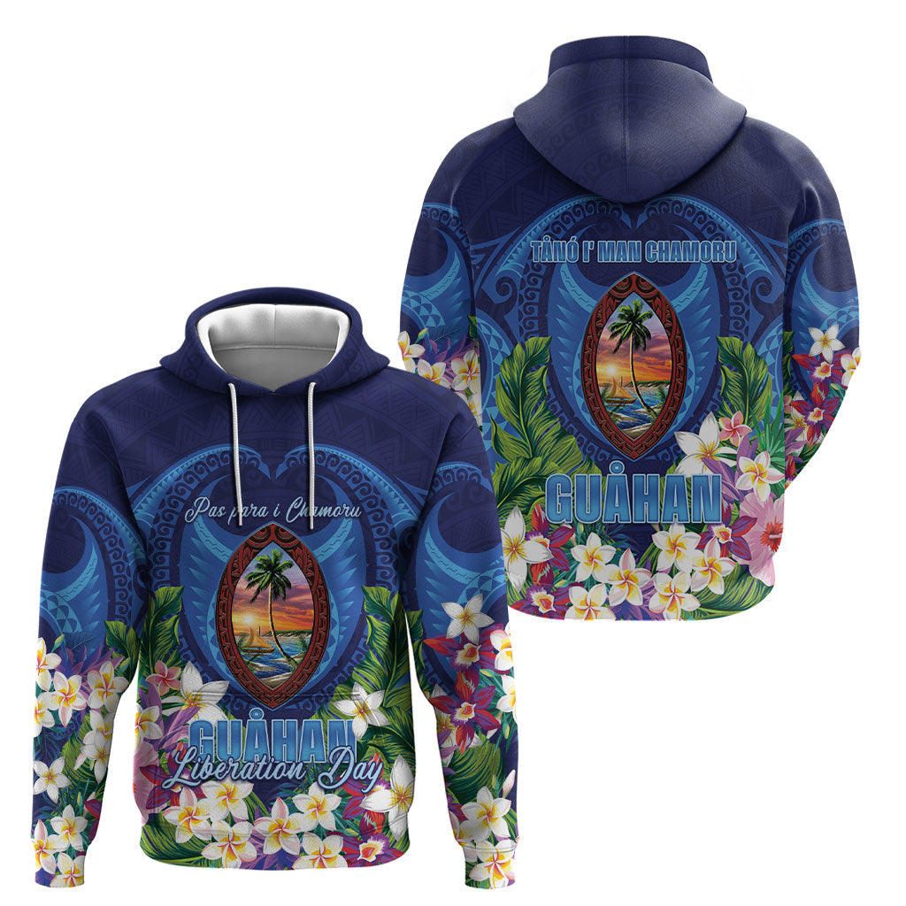 Guam Liberation Day Hoodie Pas Para I Chamoru