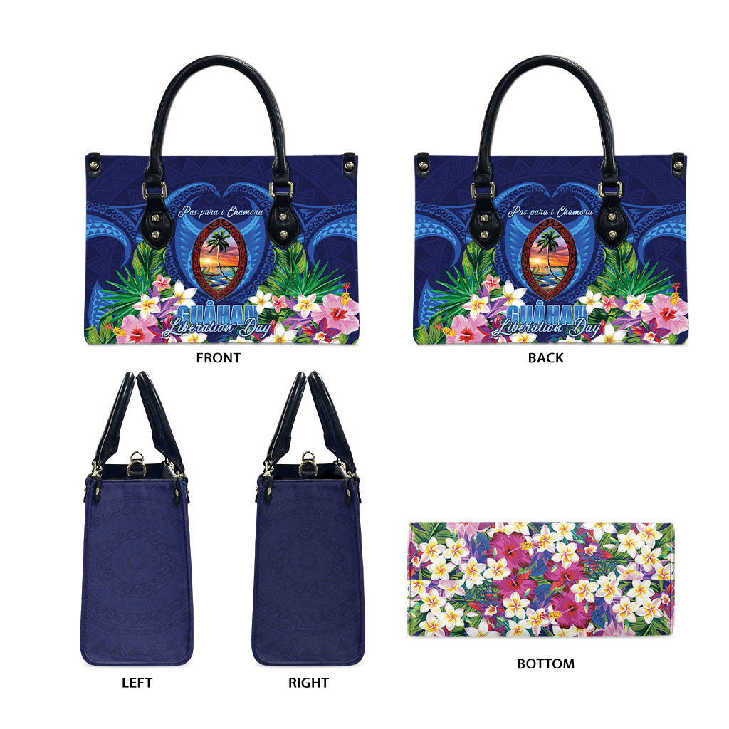 Guam Liberation Day Leather Bag Pas Para I Chamoru