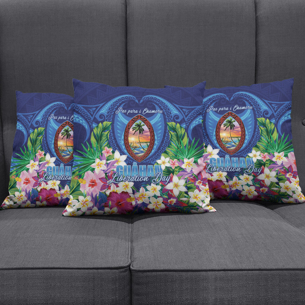 Guam Liberation Day Pillow Cover Pas Para I Chamoru