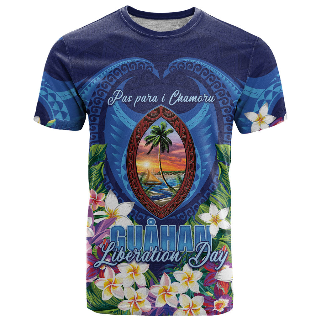Guam Liberation Day T Shirt Pas Para I Chamoru