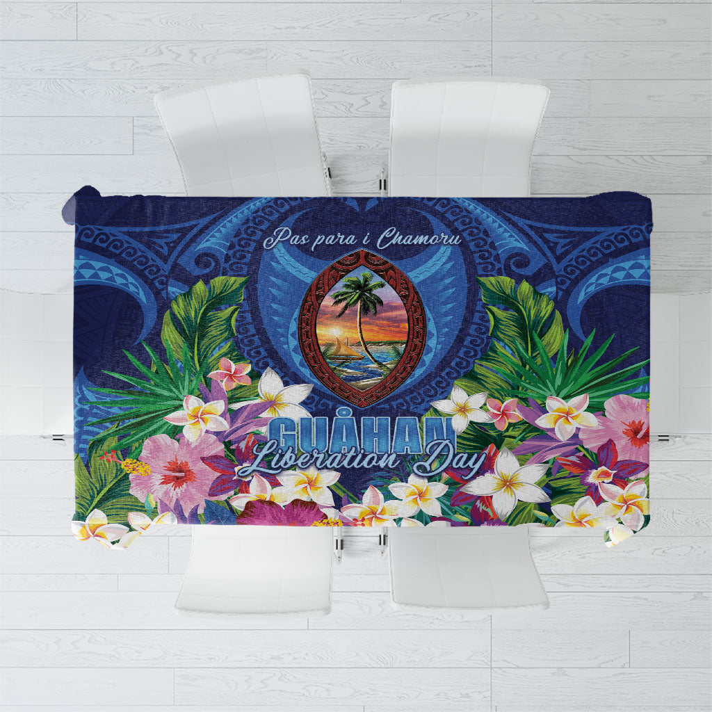 Guam Liberation Day Tablecloth Pas Para I Chamoru